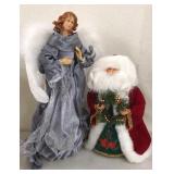 Angel and Santa Tree Toppers 12' and 16ï¿½