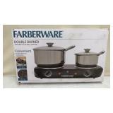 New Faberware Double Burner