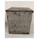 Union Biscuit St. Louis Tin Box 11' x 11ï¿½ x 11ï¿½