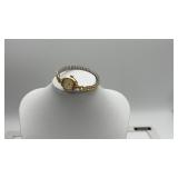 10K Bulova L9 R.G.P. Bezel ladies watch U271215