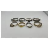 8 vintage watches-Benrus etc