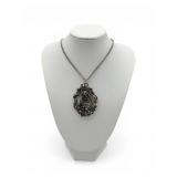 Vintage grim Reaper necklace