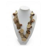 MC Spanish explorer Balboa coin necklace