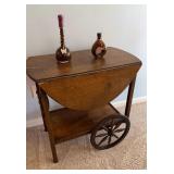 Drop Side Bar Cart 29 x 17 x 28