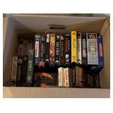 Box Full of VHS Movies