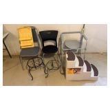 Chairs, Dog Steps etc