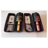 Pair BONAOK wireless karaoke microphones