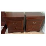 2 Matching Nightstands 27 x 24 x 16
