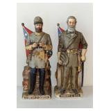 13' mcCormick Whiskey Confederate decanters
