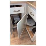Kitchen drawer and two cabinets