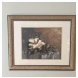 Signed lisa white print 27 x 33