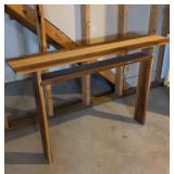46' cedar shelf unit
