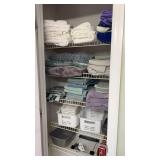 Contents of Master Bathroom Closet