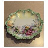 Antique MZ Austria porcelain plate
