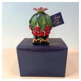 JM McCall blue sky Cherry tealight holder