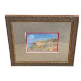 Kamil kubik pastel of El conquistador resort