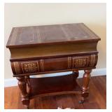 Book Style Side Table 20 x 13 x 22