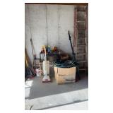 Ladders, Hoses, Yard Toold etc