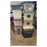 Lot of Empty Totes