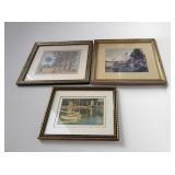 3pc MC portraits artwork lot
