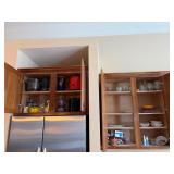 4 kitchen cabinet contents