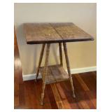 Antique Lamp Table 19 x 17 x 28