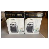2 Ceramic Heaters