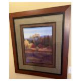 Signed Framed Art 39 x 43