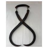 14' steel ice tongs