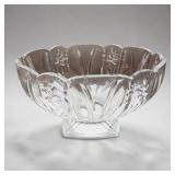11' pedestal crystal bowl
