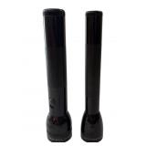Pair 10' Mag-Lite LED flashlights Works