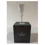 4 Waterford crystal Lismore flute champagnes