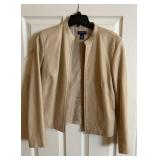 Ann Taylor Womenï¿½s Leather Jacket Medium