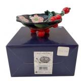 JM McCall blue sky Cherry ice cream bowl