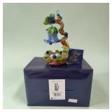 JM McCall blue sky bluebell bell w/ nest