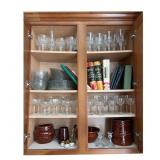 Kitchen cabinet contents Marcrest, etc.