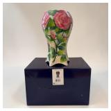 10' JM McCall blue sky rose vase