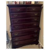 Cherry Chest of Drawers w/ contents