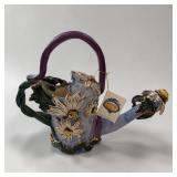 14'Heather Goldminc blue sky daisy watering can
