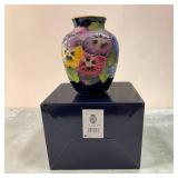 JM McCall blue sky Poppy vase