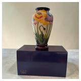 14' JM McCall blue sky poppy vase