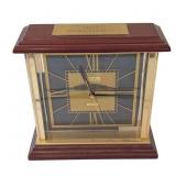 Bulova quartz mantle clock