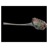 12' rainbow millefiori glass flower