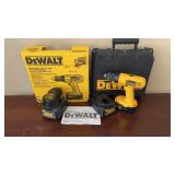 DeWalt 18 Volt Cordless Drill Set -Works