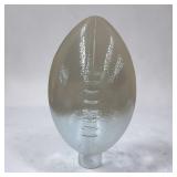 12' glass football lamp shade
