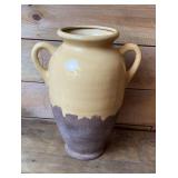 15' dual handle pottery vase