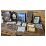 Large lot of frames and prints