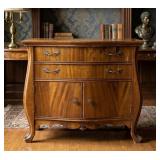 Elegant Cabinet with Ornate Detailing