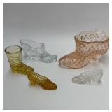 Glass shoe lot