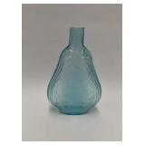 Aqua blue glass jug